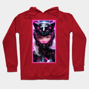 Anime Race Girl | Special Anime Artwork | Pink Red Black Blue Chibi Manga Anime Art Hoodie